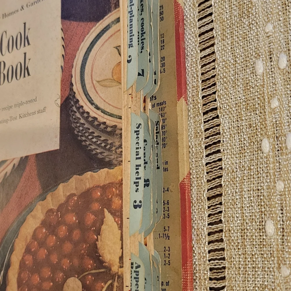1951 Better Homes & Gardens Cookbook Add A Page Vintage